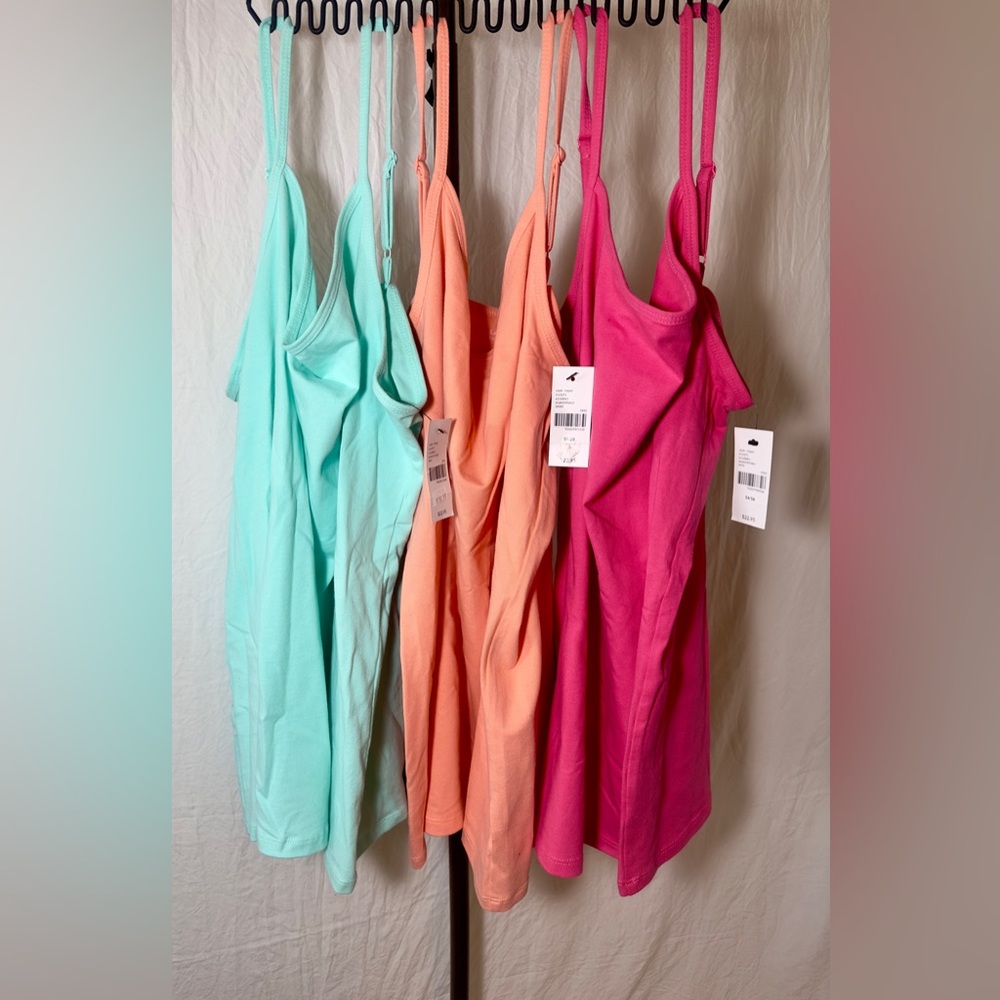 Lane Bryant Essential Cotton Cami Bundle 18/20 NWT 3 Pieces